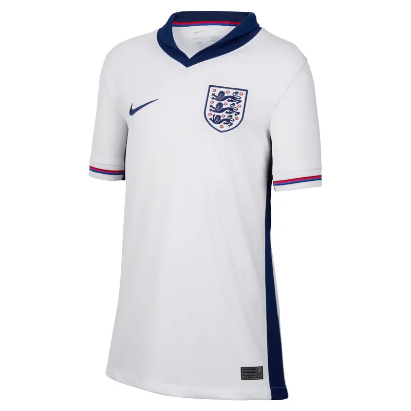 Maglia Home da bambino Angleterre Euro 2025 Blanc