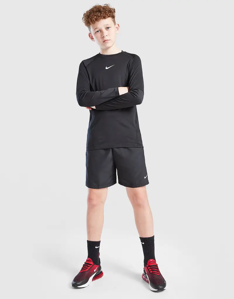 Maglia Intima Maniche Lunghe Dri-FIT Junior, nero