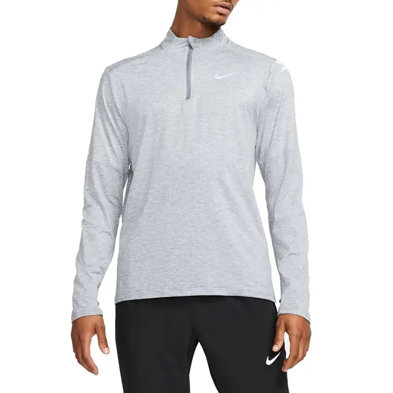 MAGLIA MANICA LUNGA 1/2 ZIP DRI-FIT ELEMENT Grigio