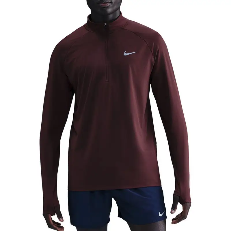 MAGLIA MANICA LUNGA 1/2 ZIP DRI-FIT MIDLAYER Bordeaux