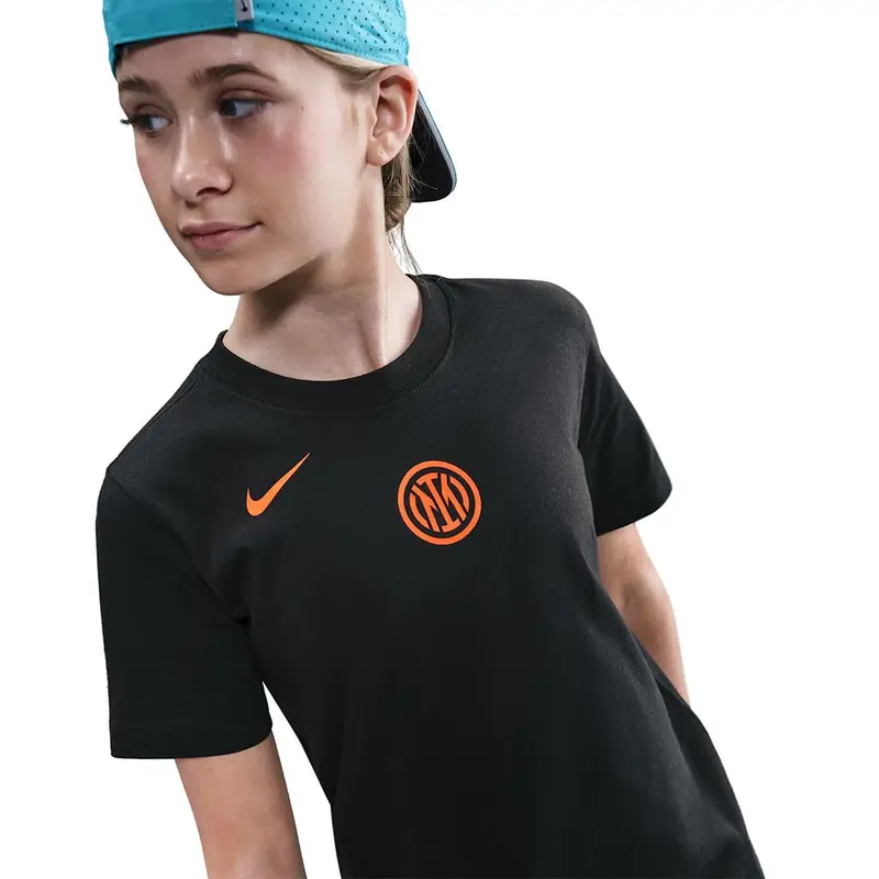 Maglia Maniche Corte Inter Express Ucl Nero Arancio Bambino S - Ragazzo