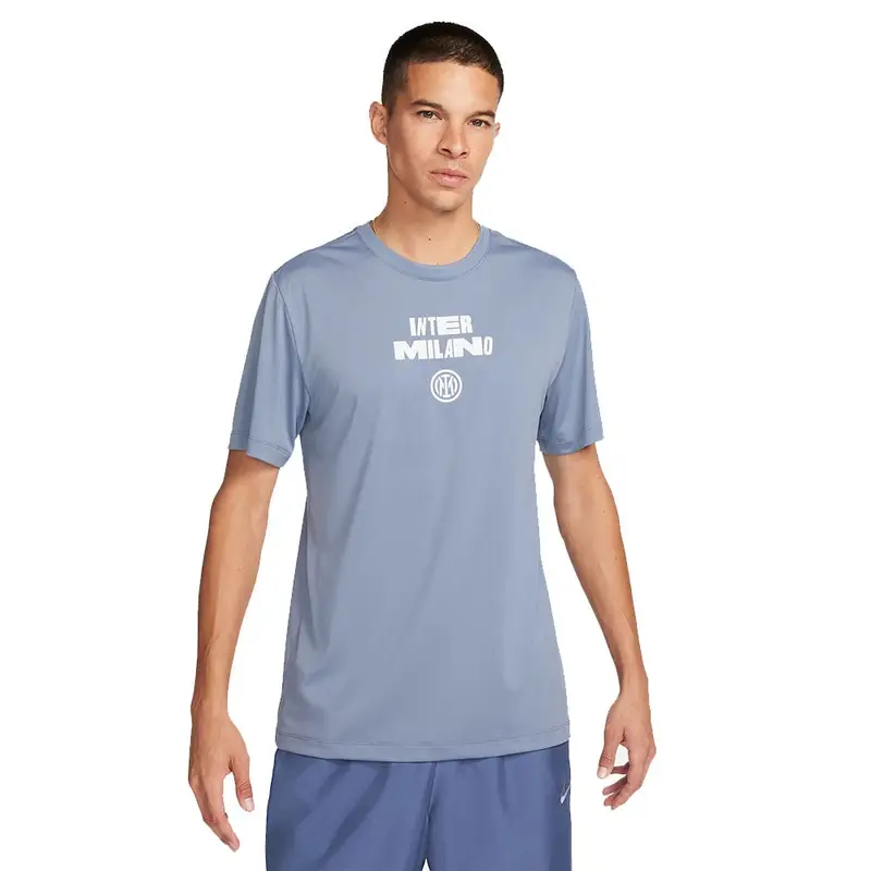 Maglia Maniche Corte Inter Milano Grigio Bianco Uomo XXL