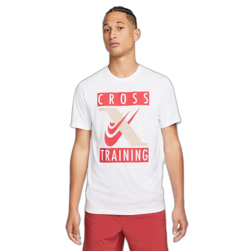 Maglia Nike Dri-FIT Rlgd Cross Blanc