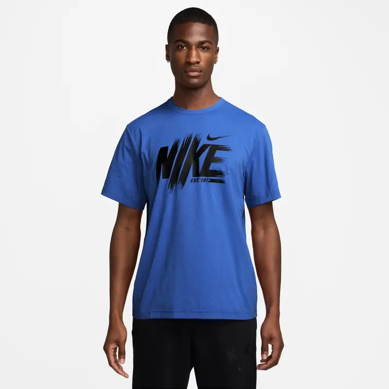 Maglia Nike Hyverse Dri-Fit UV Bleu