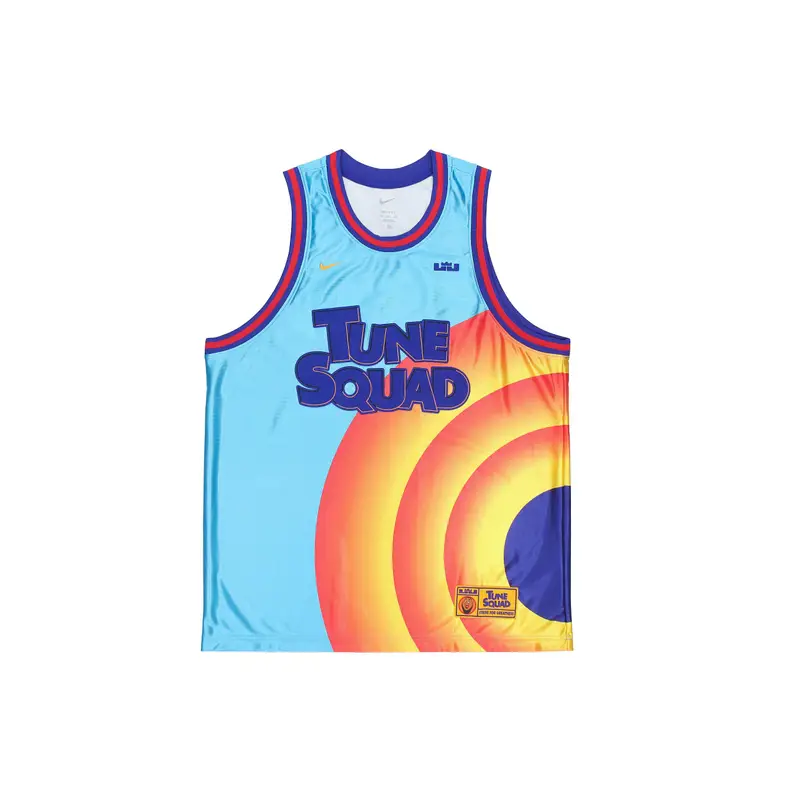 Maglia Nike LeBron x Space Jam Tune Squad (Dimensionamento dell Asia) Azzurro Chiaro Fury Uomo Streetwear DJ3865-434 XL