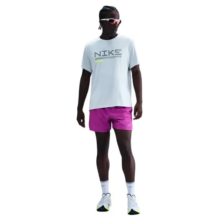 Maglia Nike Miler Blanc