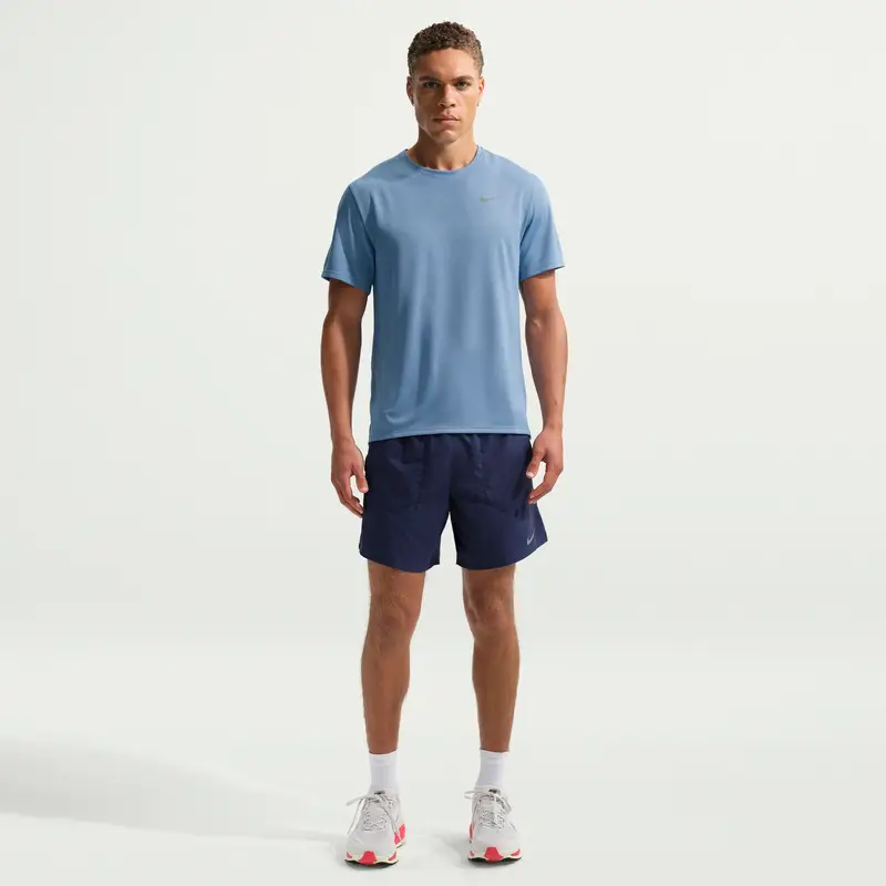 Maglia Nike Miler Bleu