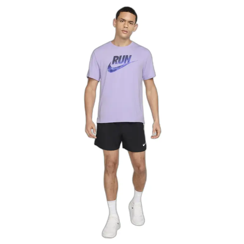 Maglia Nike Miler Run Energy Violet