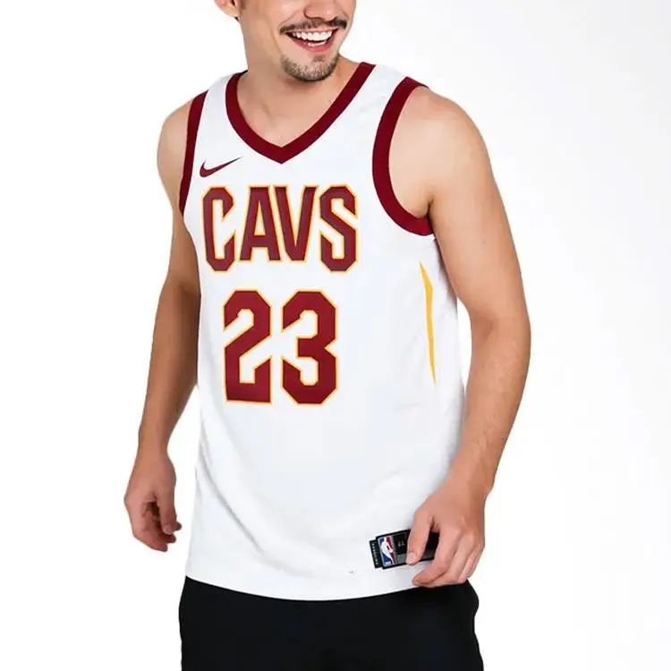 Nike Maglia Uomo NBA Swingman Cleveland Cavaliers LeBron James #23 miniatura 4