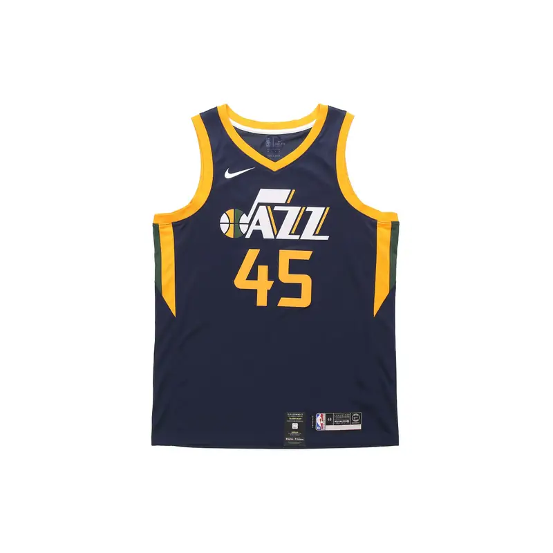Maglia Nike NBA Utah Jazz Donovan Mitchell Edizione Limitata Swingman Uomo Blu Navy 864513-425 M