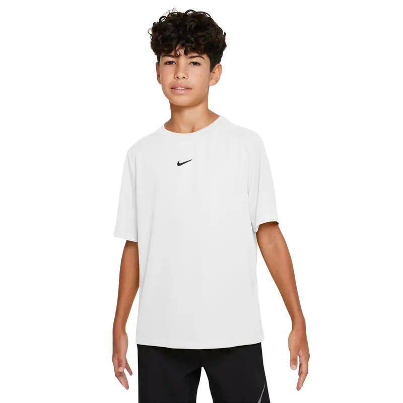 Maglia per bambini Nike Dri-FIT Multi Blanc
