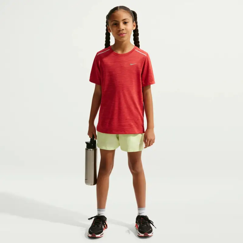 Maglia per bambini Nike Miler Rouge