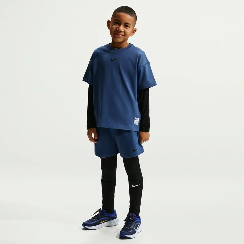 Maglia per bambini Nike Pro Bleu