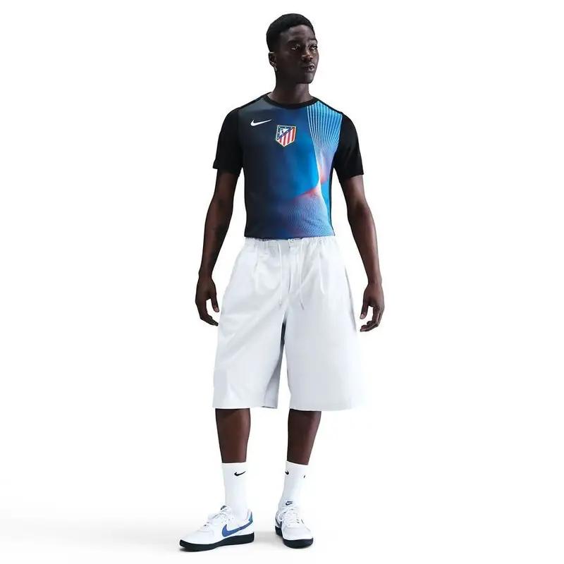 Maglia Prematch Atlético Madrid Academy Pro 2025/26 Noir