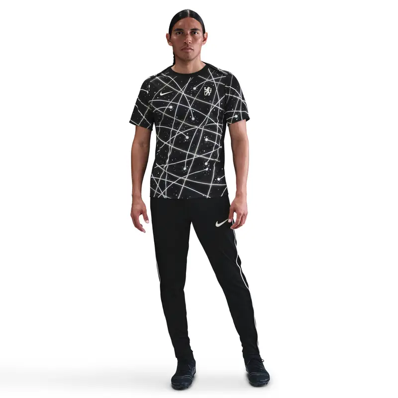 Maglia Prematch Chelsea Academy Pro 2025/26 Noir