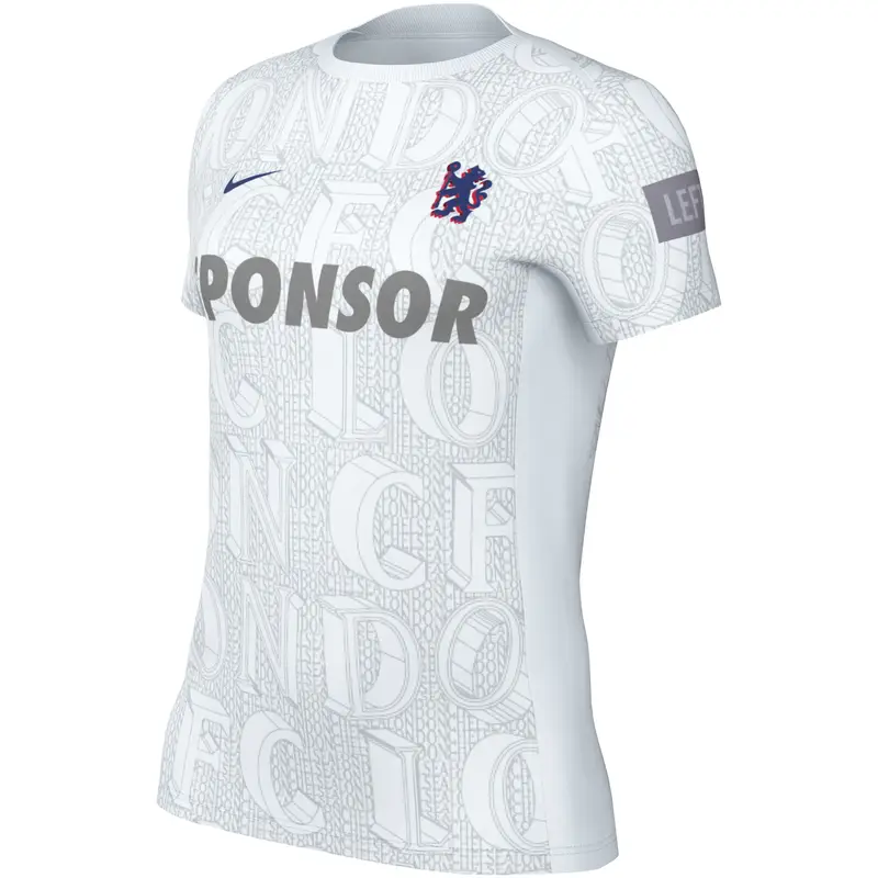 Maglia Prematch donna Chelsea Academy Pro 2025/26 Blanc