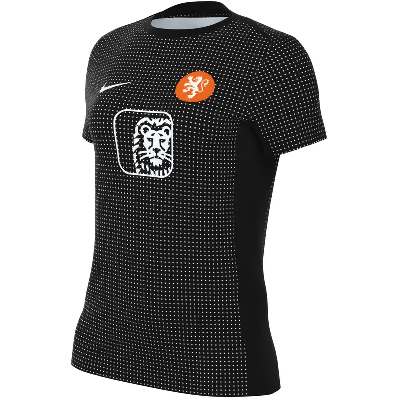 Maglia Prematch donna Paesi Bassi Academy Pro 2025 Noir
