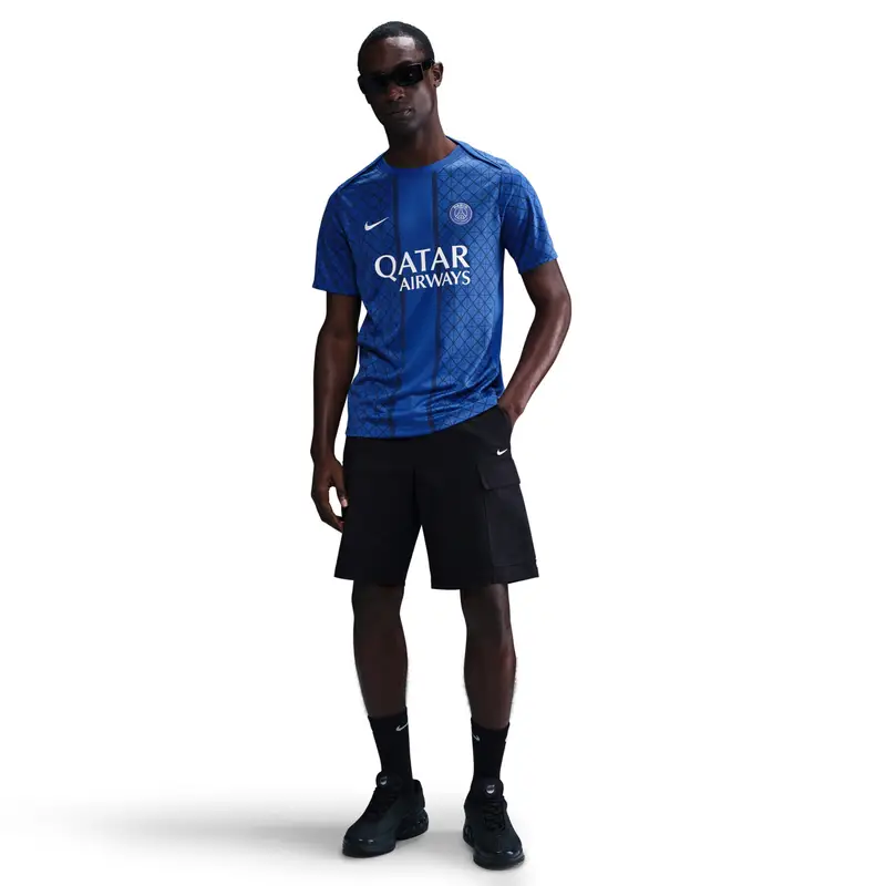 Maglia Prematch PSG Academy Pro 2025/26 Bleu