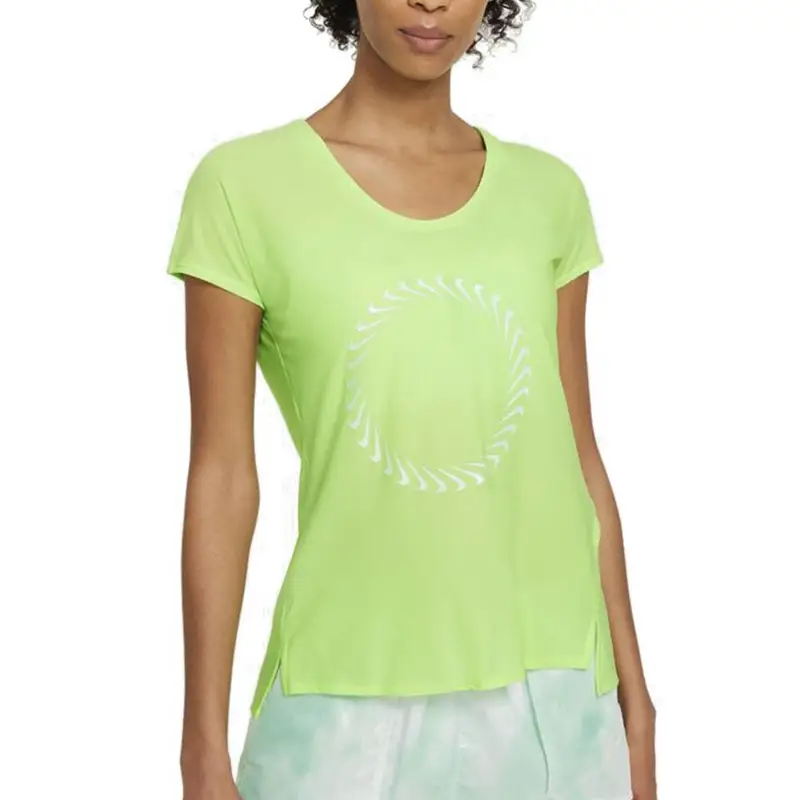 Maglia Running Miler Icon Clash Bianco Donna XS