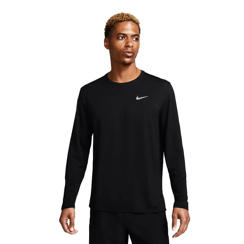 Maglia Running Ml Miler Nero Uomo XL