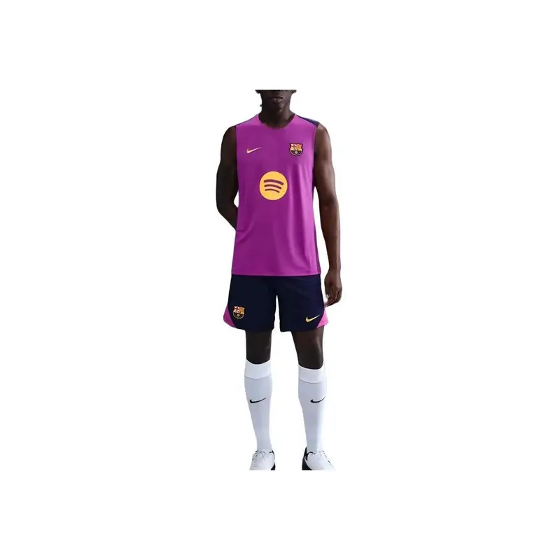 Maglia Senza Maniche ad Asciugatura Rapida Nike Dri-Fit Barcelona Football Club Uomo maglia HJ7733-552 S