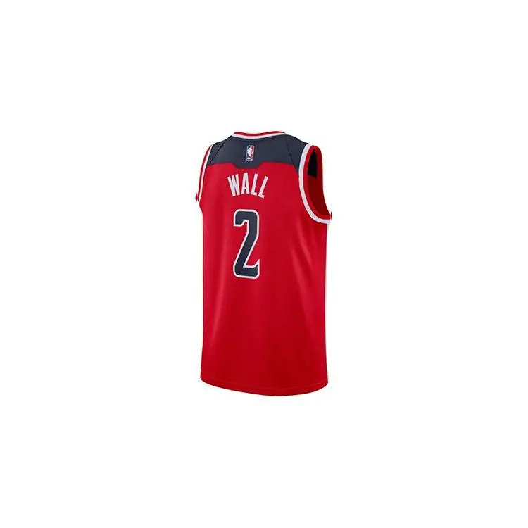 Maglia Swingman Nike NBA Icon Edition, Washington Wizards John Wall Canotta da Basket Uomo Canotta da Basket Rossa 864515-657 2XL miniatura 2