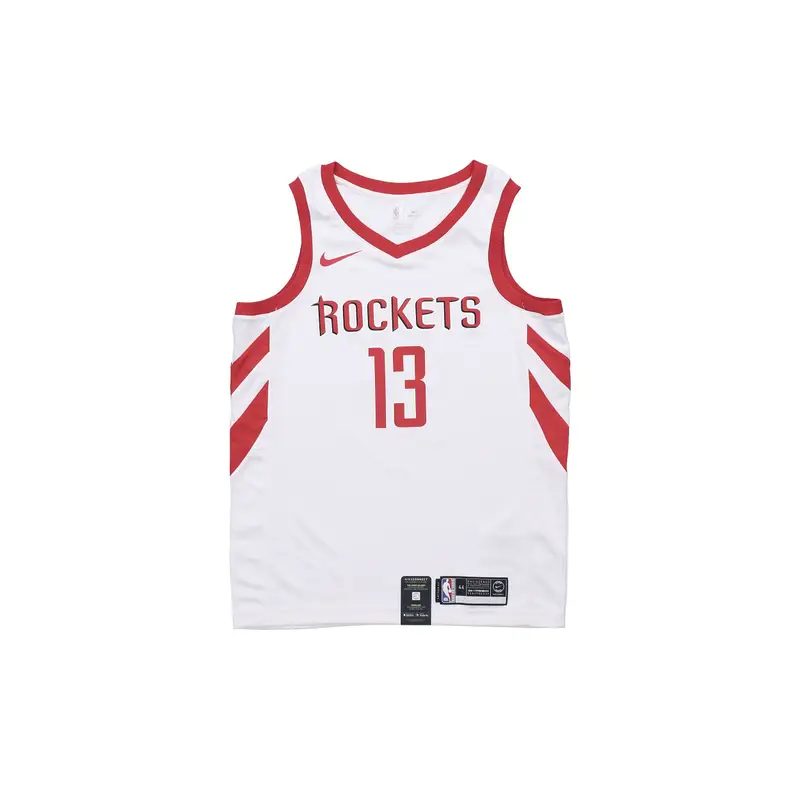 Maglia Swingman Nike NBA James Harden Association Edition Uomo Top Bianco 864419-100 S