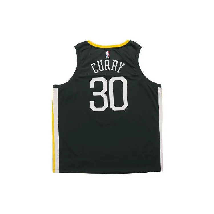 Maglia Swingman Nike Stephen Curry Golden State Warriors NBA Statement Edition Uomo Maglie Carbone 877205-060 M miniatura 2
