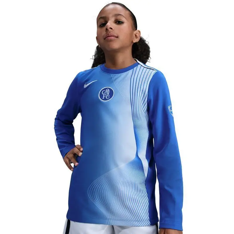Maglia Third a maniche lunghe bambino Chelsea Academy Pro PM 2025/26 Bleu