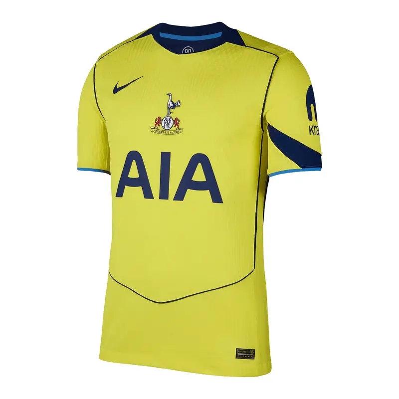 Maglia Third Autentica Tottenham 2025/26 Jaune
