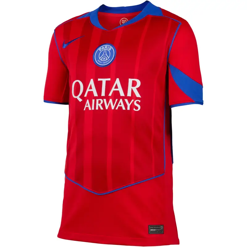 Maglia Third bambino PSG 2025/26 Rouge