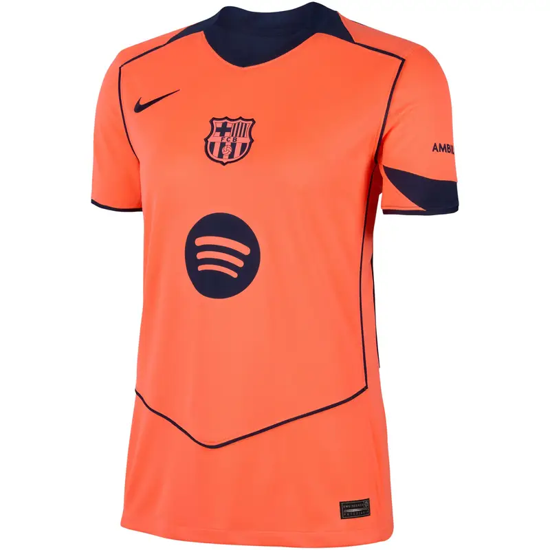 Maglia Third donna FC Barcelona 2025/26 Orange