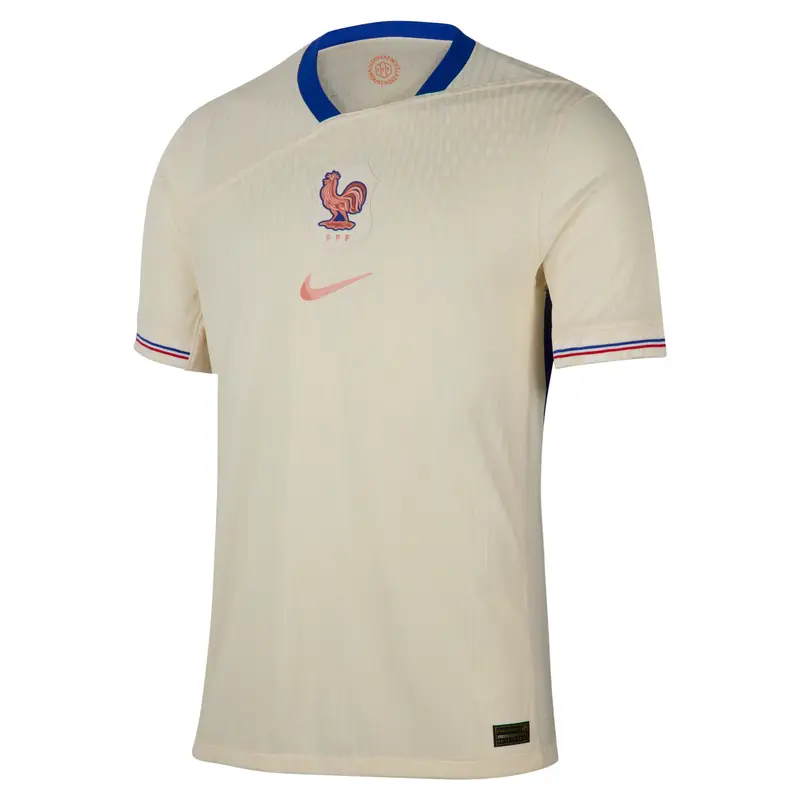 Maglia Trasferta Autentica Francia 2025 Blanc