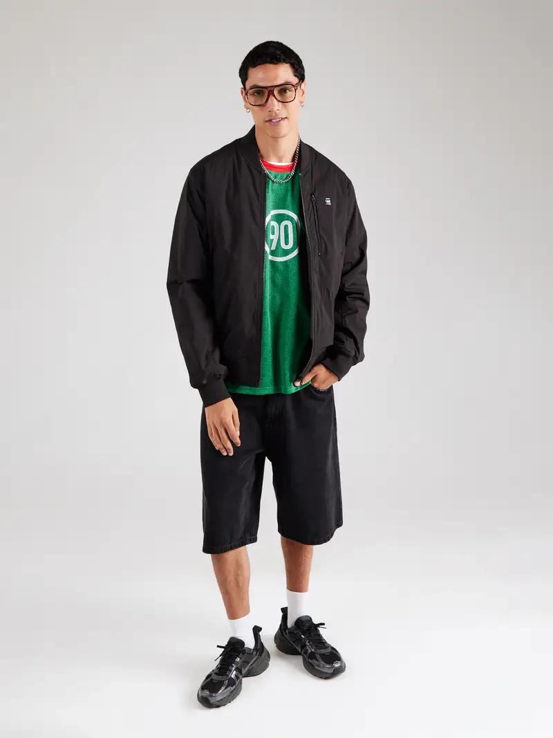 NIKE Maglia trikot 'T90 Energy' verde / arancione scuro / bianco miniatura 2