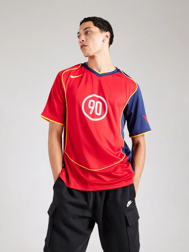 Maglia trikot Total90 Energy blu scuro / giallo / rosso / bianco miniatura 2