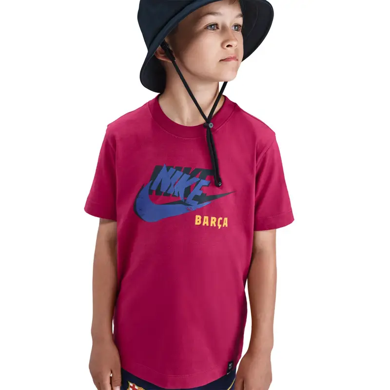 Maglietta bambino FC Barcelona 2025/26 Rouge