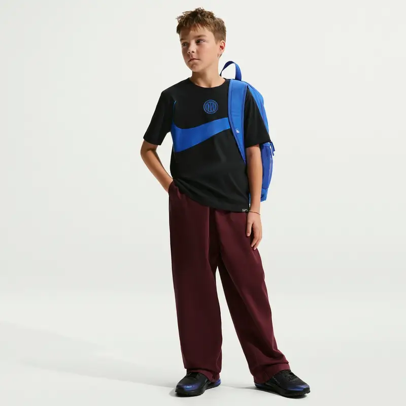 Maglietta bambino Inter Milan Swoosh 2025/26 Noir