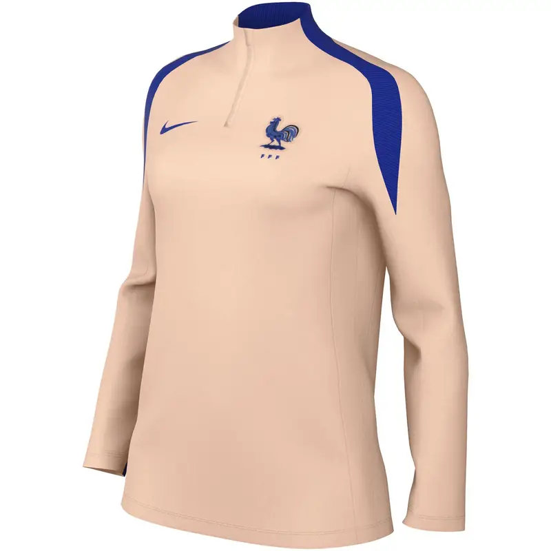 Maglietta da allenamento a maniche lunghe donna Francia Strike 2025 Gris