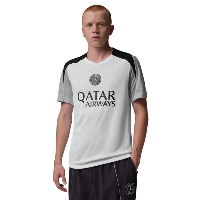 Maglietta da allenamento bambino PSG Dri-Fit Strike 2025/26 Blanc