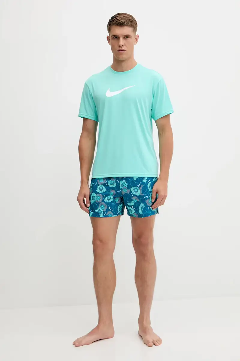 maglietta da allenamento colore bianco NESSF523 Turchese miniatura 2