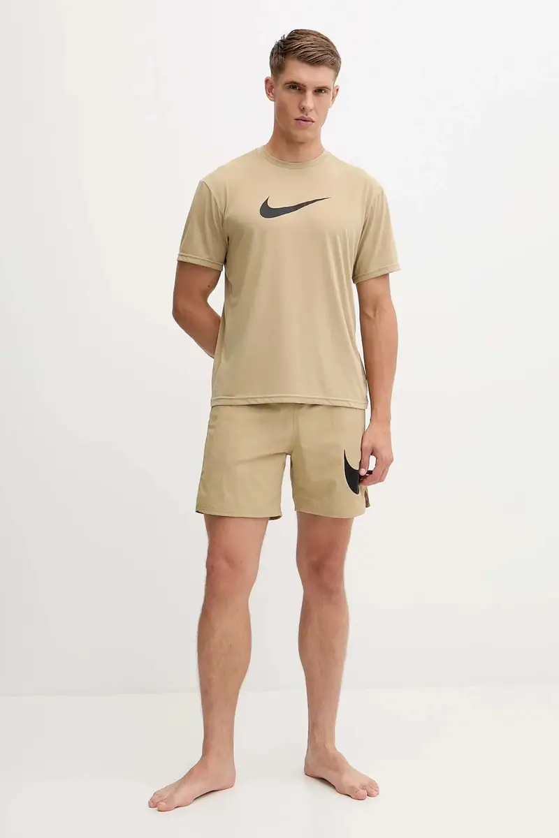 maglietta da allenamento colore bianco NESSF523 Verde miniatura 2