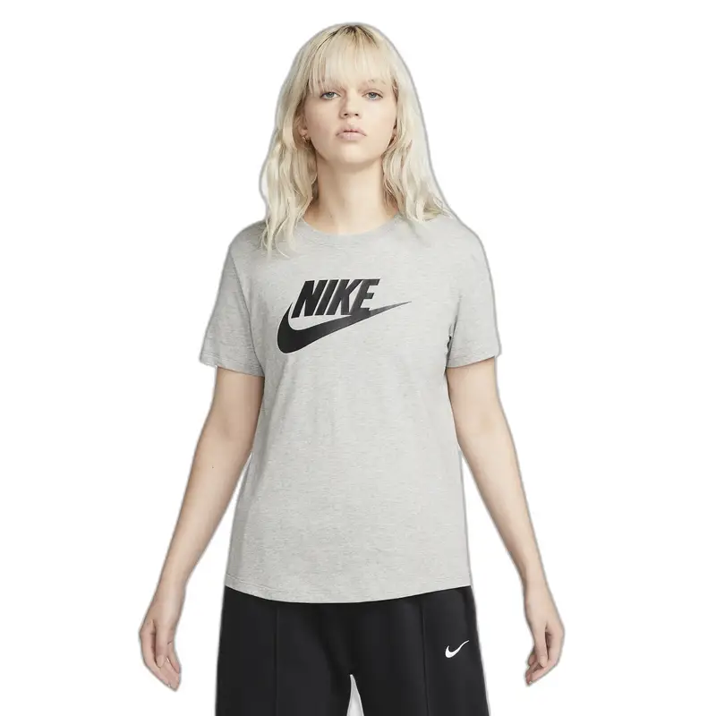 Maglietta da donna Nike Club Gris