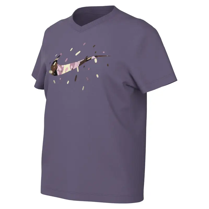 Maglietta da ragazza Nike Dri-FIT Essentials+ Violet