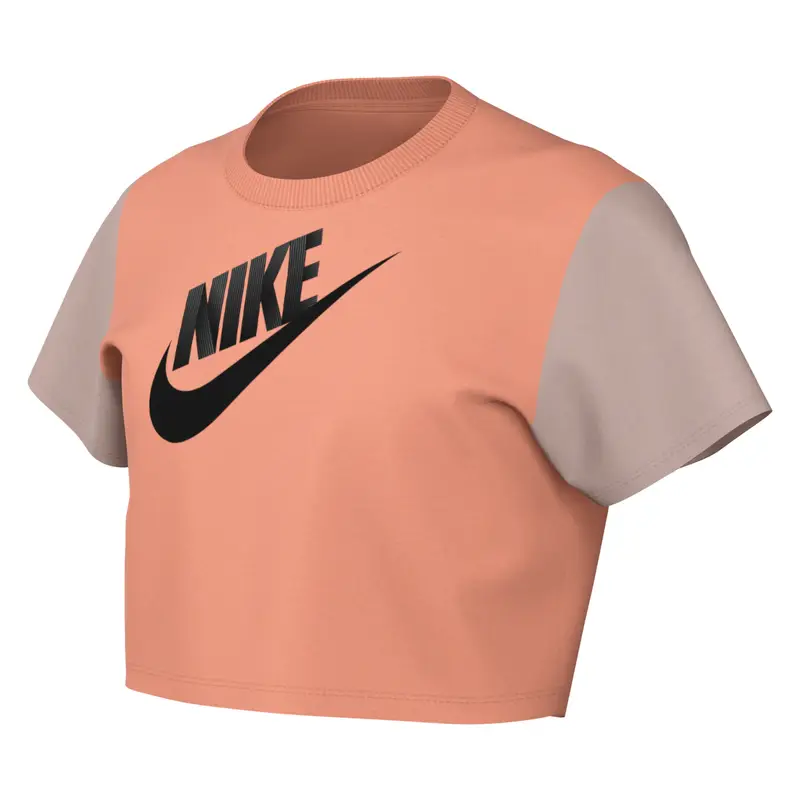 Maglietta da ragazza Nike Essntial Boxy Rose