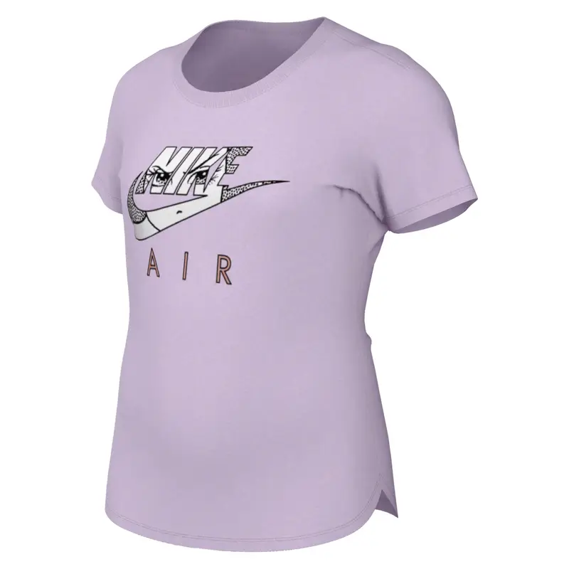 Maglietta da ragazza Nike Mascot Scoop Violet