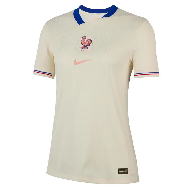 Maglietta da trasferta donna Francia 2025 Blanc