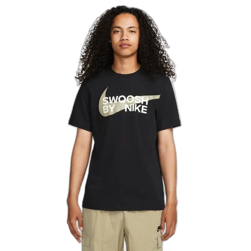 Maglietta Nike Big Swoosh Noir