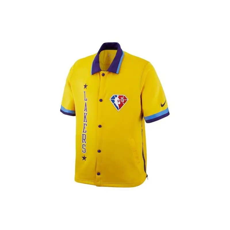 Maglietta Nike NBA Los Angeles Lakers Showtime Mixtape Edition Gialla Uomo Streetwear DB2455-728 M
