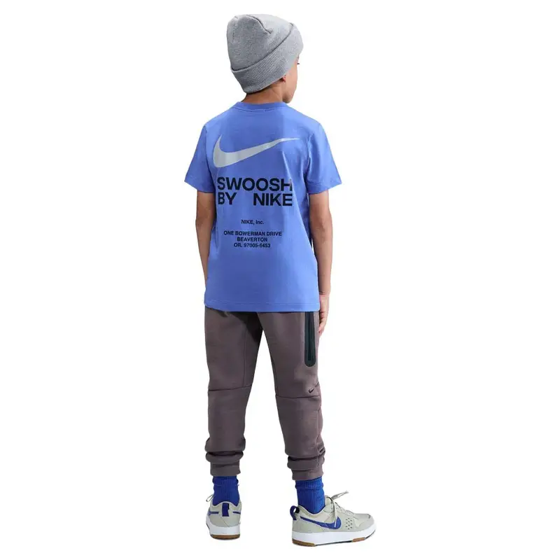 Maglietta Palestra Blu Bambino XL