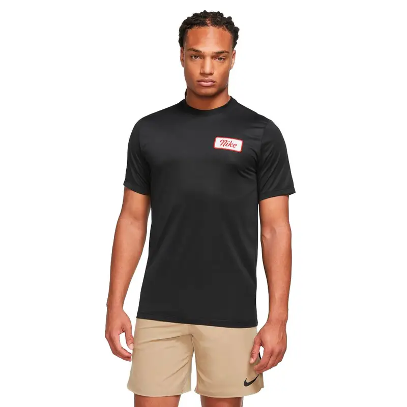 Maglietta Palestra Body Shop Nero Uomo S